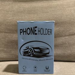 Magnetic Car Phone Mount – 360° Rotation, Strong Hold, Minimalist Design for Dashboard or Vent
