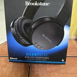 Brookstone Silent Beat Wireless Head Phones