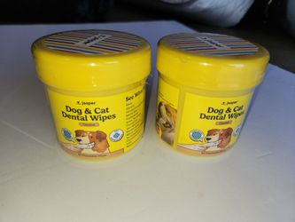 Dental wipes dog and cat