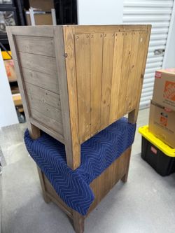 Crate and Barrel Nightstands