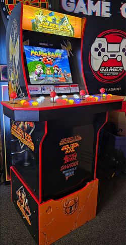 Golden Axe Arcade1up Cabinet With Over 15,000 Video Games
