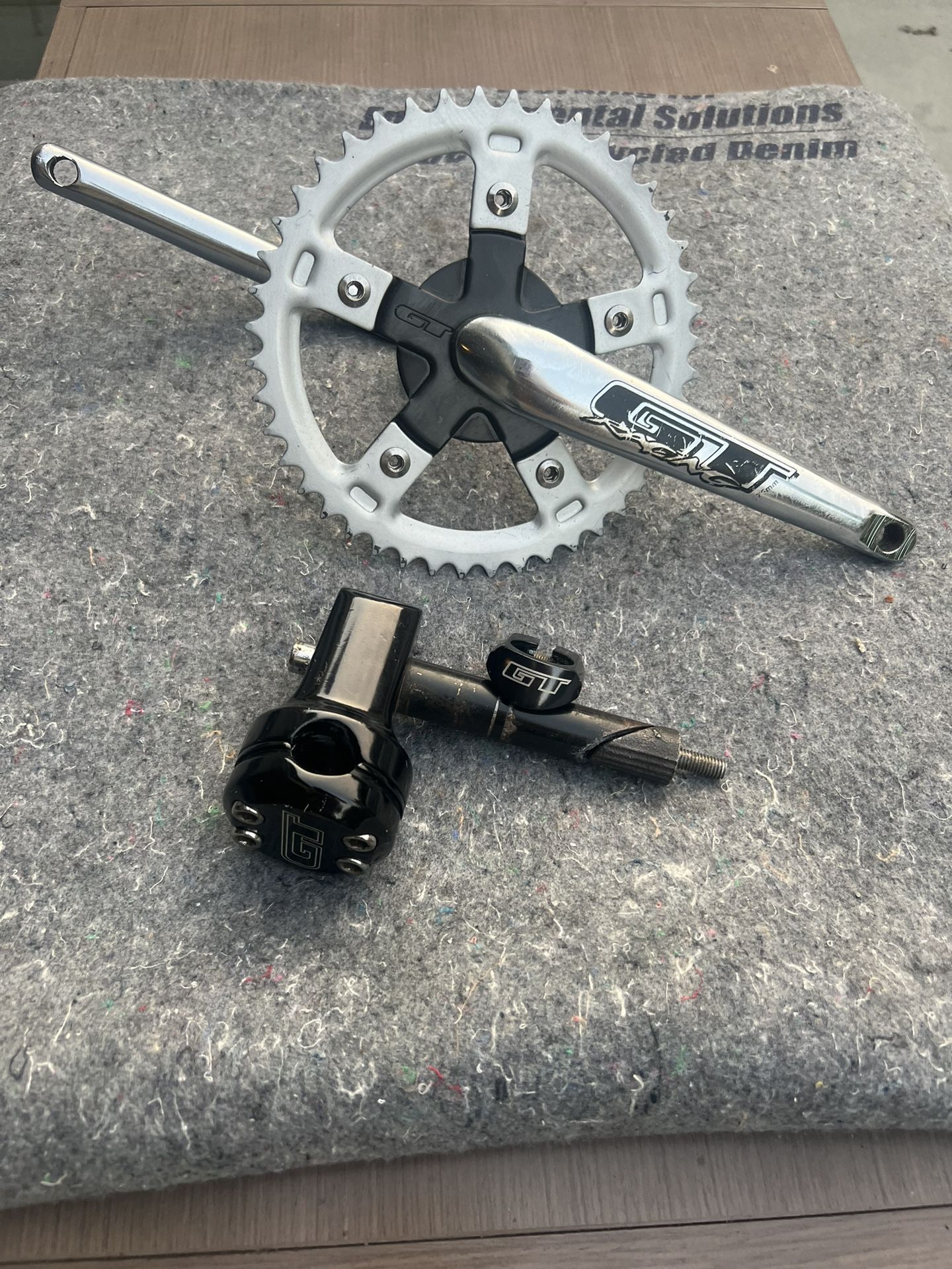 GT BMX Parts Lot Mid School 90’s