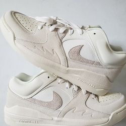 Nike Jordan Stadium 90 Shoes 'Sail/Sand Stone' (DX4397-110) Expeditedship Sz 9.5