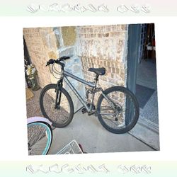 past on Full Size Bike Comfortable Ride for Daily Activities