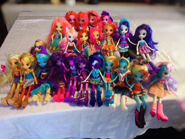 MLP Equestrian girls lot