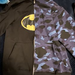 Batman Bape Dc Hoodie 
