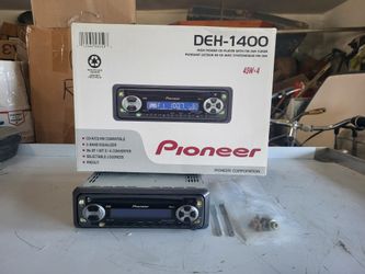 PIONEER DEH-1400 In Dash AM/FM/CD Player