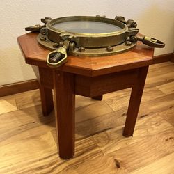 Nautical Porthole Table