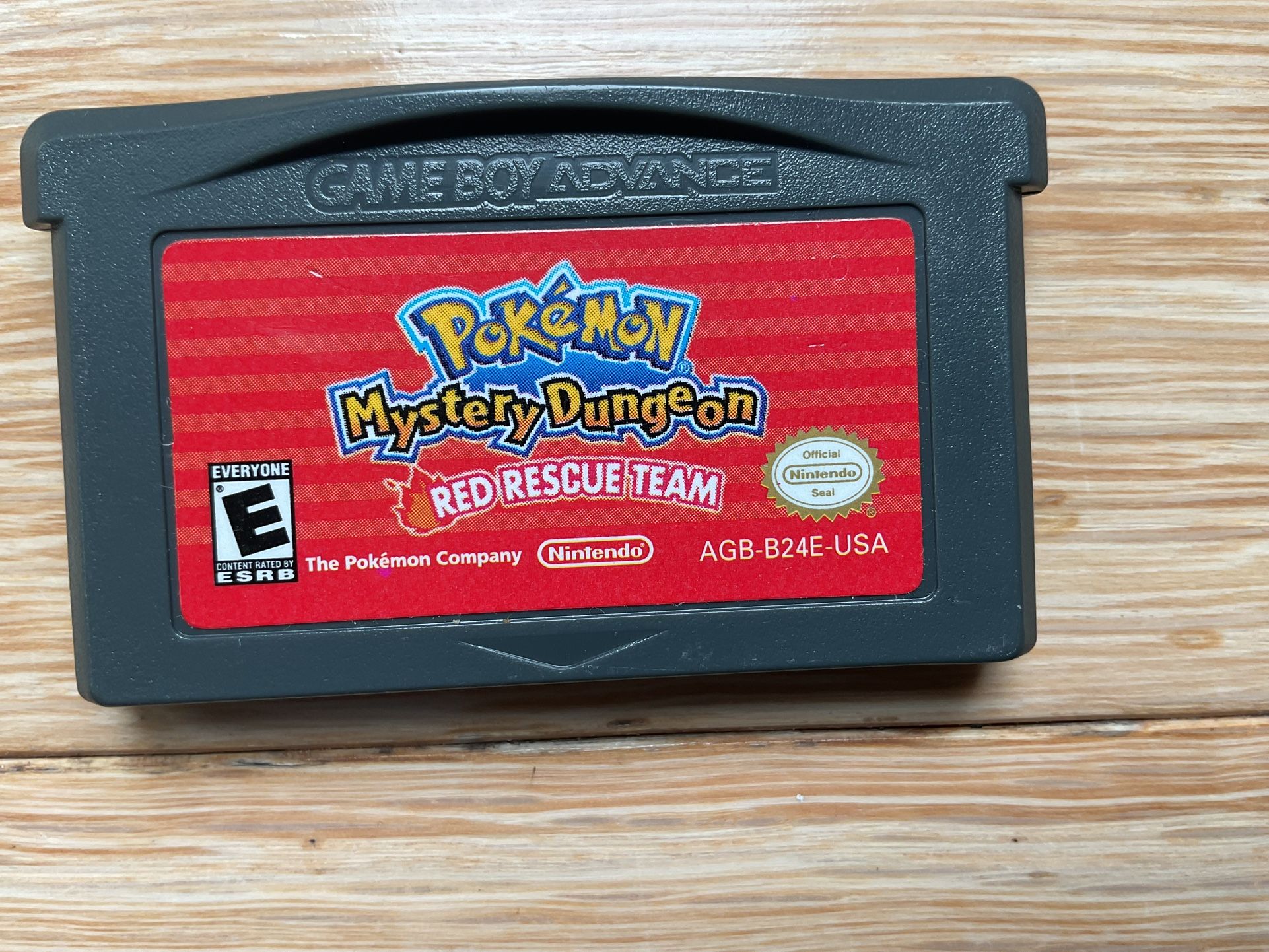 Pokémon Red Rescue Team Game For Game Boy Advance