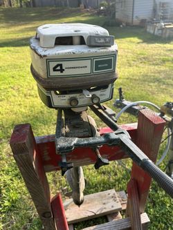 4 HP Outboard Motor - sears Eska Model 