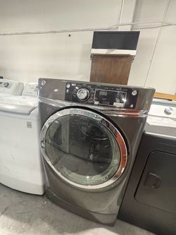 GE Front Load Dryer Graphite