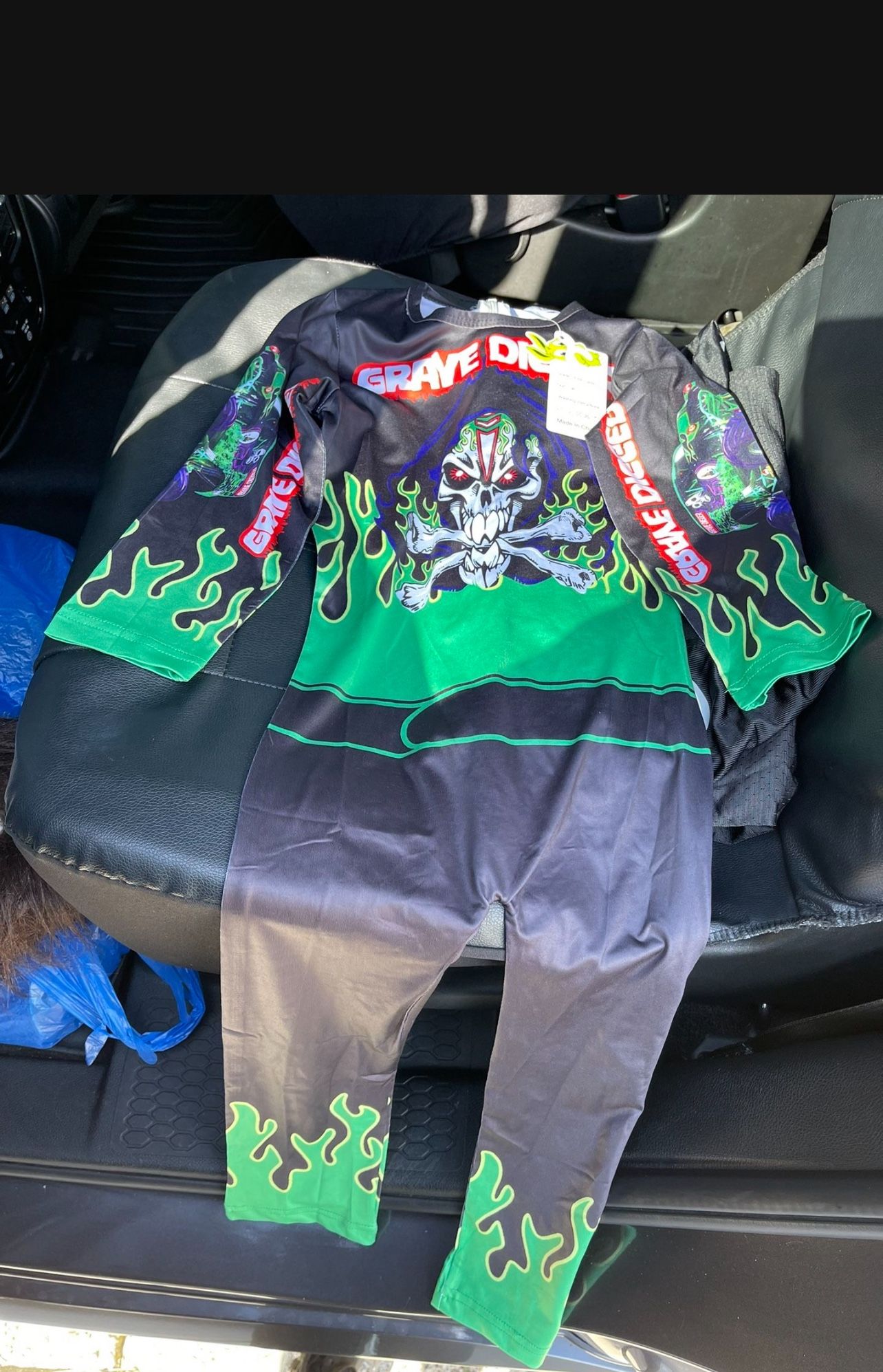Size 3-4 Gravedigger Costume