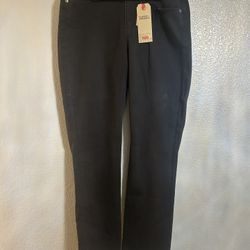 Women’s Levi’s 10 medium W30 L30 MID RISE classic straight leg black jeans