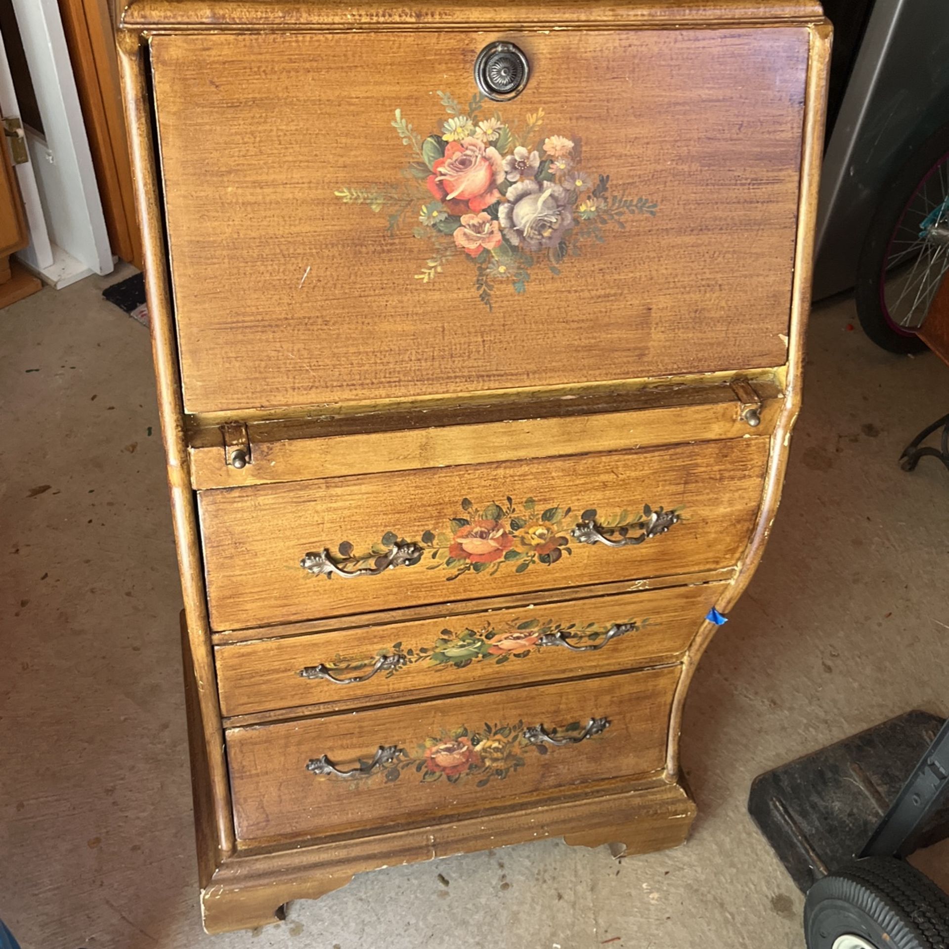 Old school secretary desk