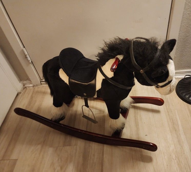 Vintage Light And Sound Rocking Horse 