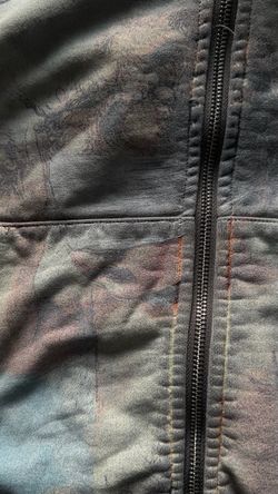 Zip-Up Hoodie with Graphic Print