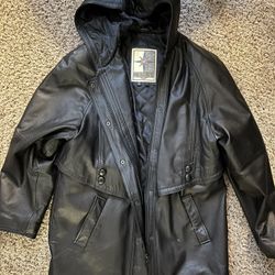 Womens Leather jacket middlebrook Large