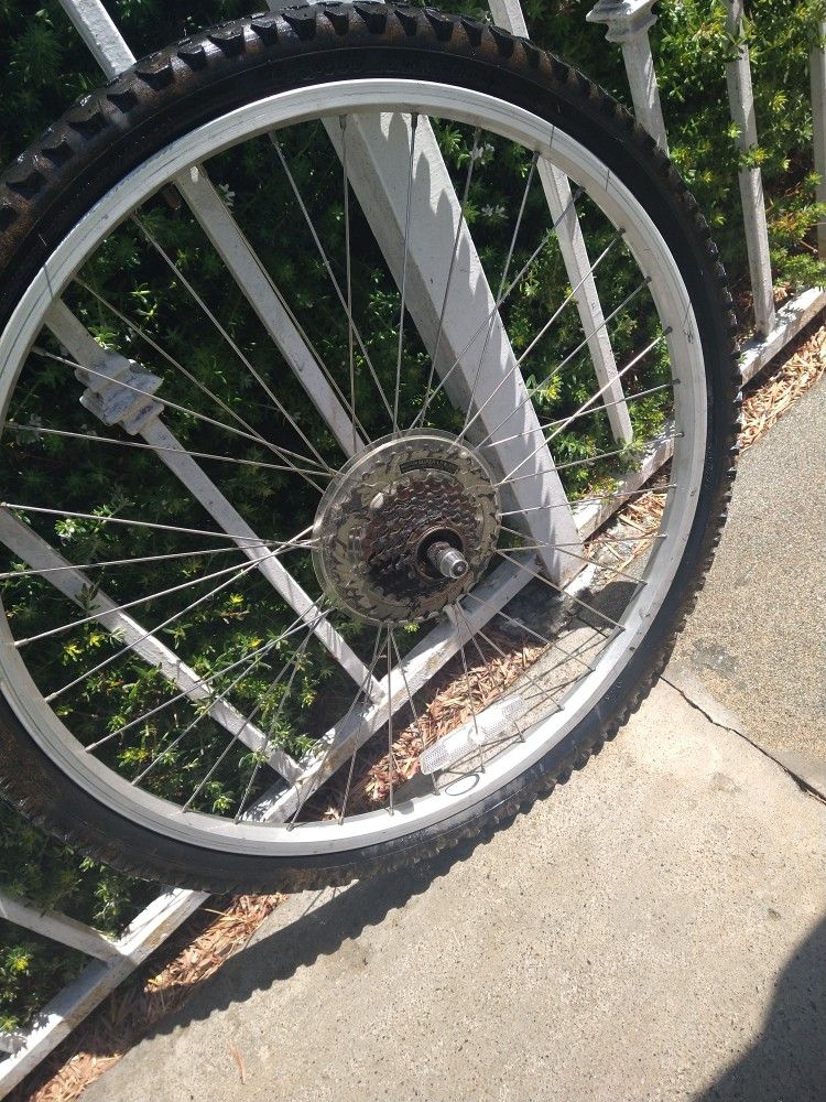 12 Speed Quick Release 26in Bicycle Rim And Tube