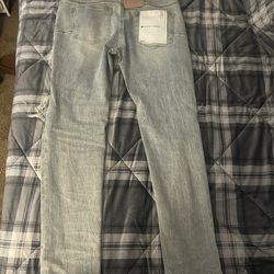 blowout blue washed  purple brand jeans