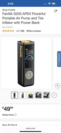 Fanttik Multifunction Air Inflator