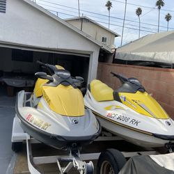 Sea Doo Jet skies With Trailer