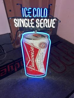 Budweiser Neon Beer Sign
