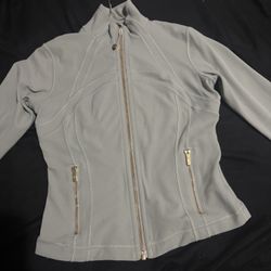 Lululemon Jacket Size 4 In Green And Gold