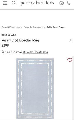 Pottery Barn Gray Rug