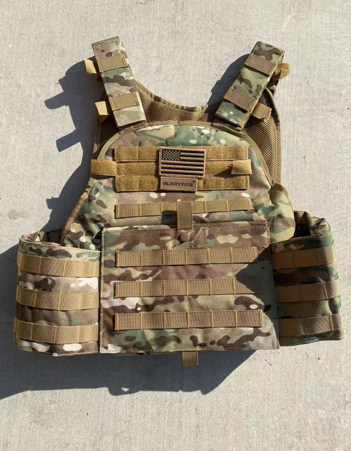 GFIRE Tactical Vest | Tough 500D Nylon | Tough 500D Nylon | Universal Adjustable