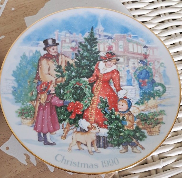 Avon Christmas Plates