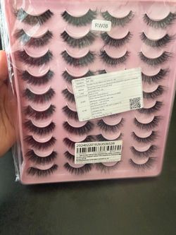 New lashes