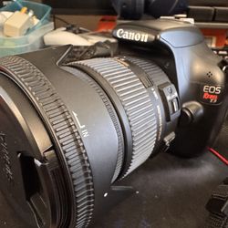 Cannon Rebel T3 Body Extra 300mm Len - Sigma Len Not Included