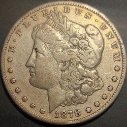 1878 CC - Silver Morgan Dollar 