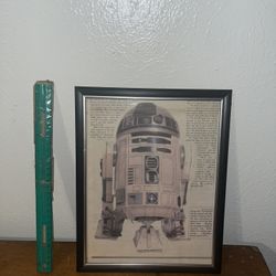 Star Wars R2 D2 Magazine Print Ad Frame 