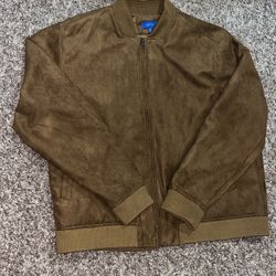 Xmas Sale! 2XL Suede Jacket