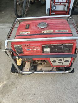 Honda 3500 Gas Generator