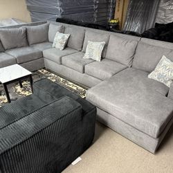 New Extra Large U Shaped Sectional Sofa 