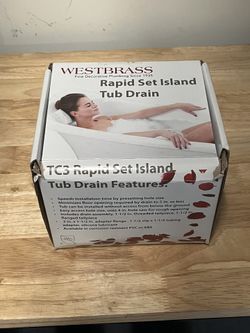 Rapid Set Island Tub Drain