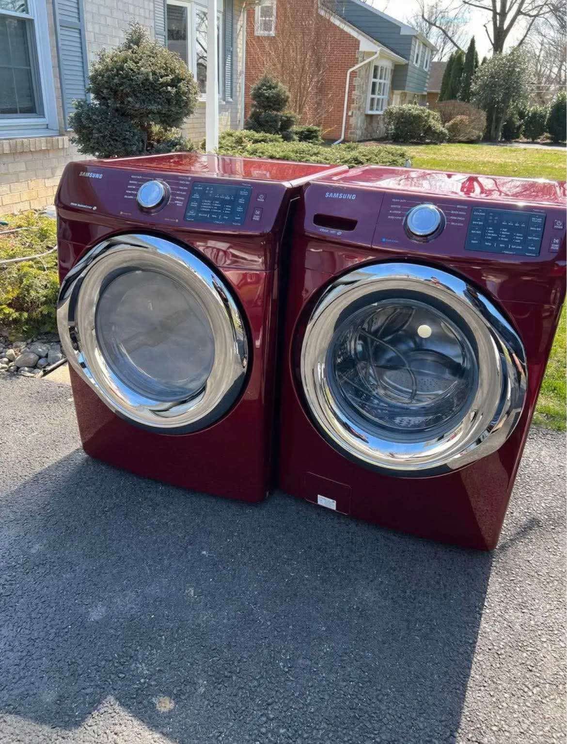 Set Washer And Dryer Samsung