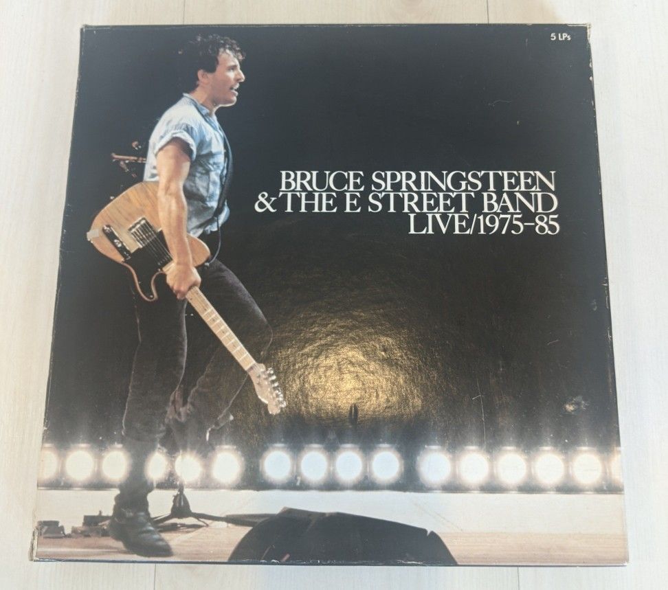 Bruce Springsteen Live 5 Vinyl Album Set