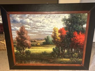 Pablo Munoz 4‘ x 5‘ large landscape Pablo Munoz 4’ x 5’ large landscape