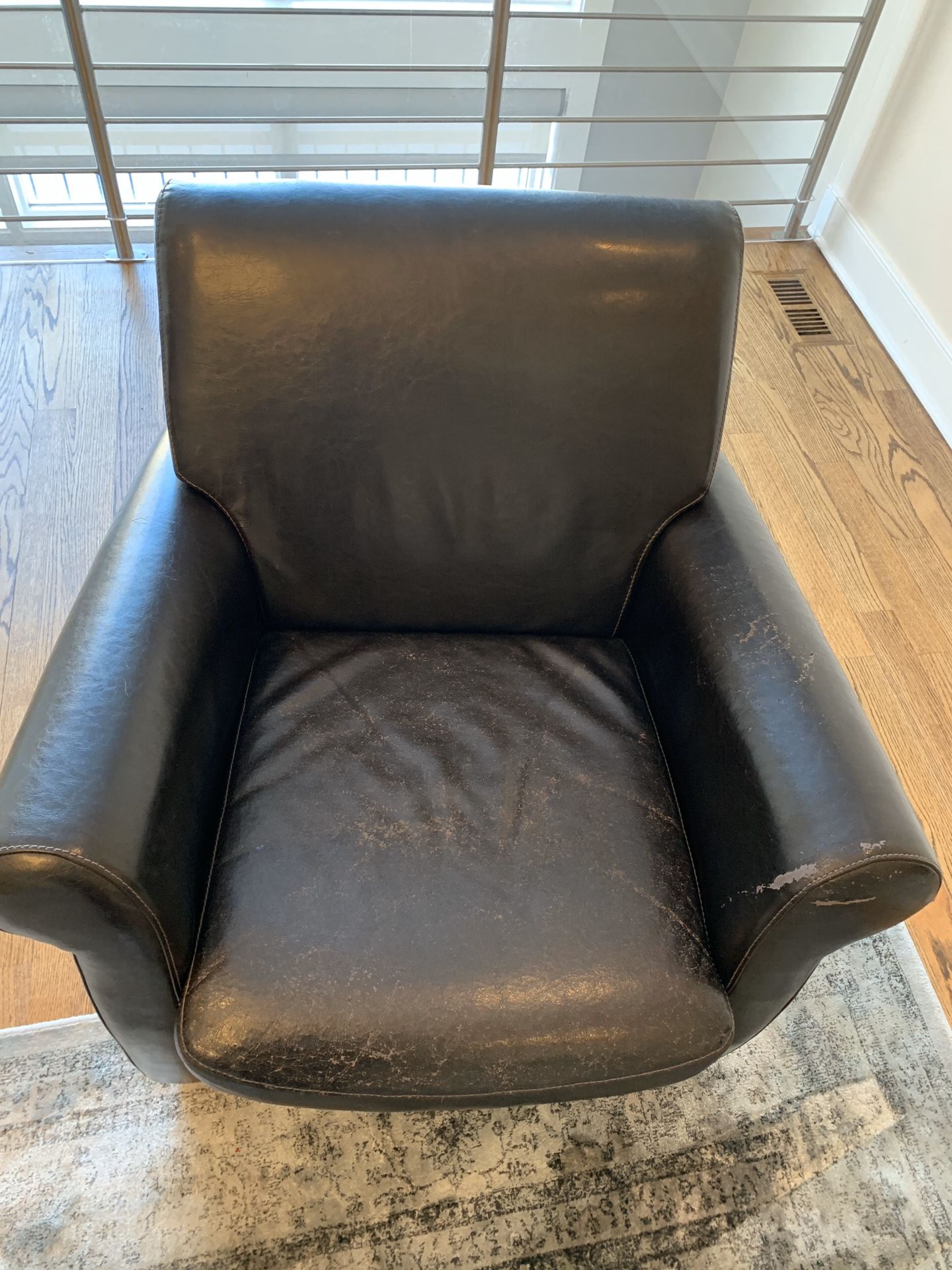 Leather chairs free to new home