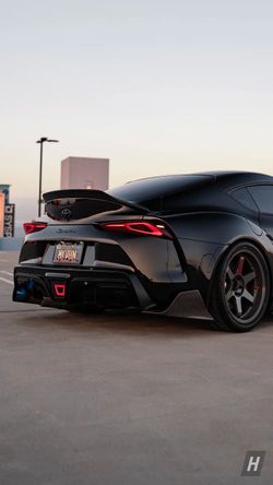 Performance V3 Carbon Fiber Trunk Spoiler - A90 Supra

