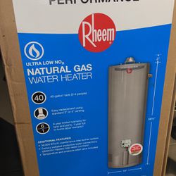 Brand New 40 Gallon Water Heater In Sealed Box