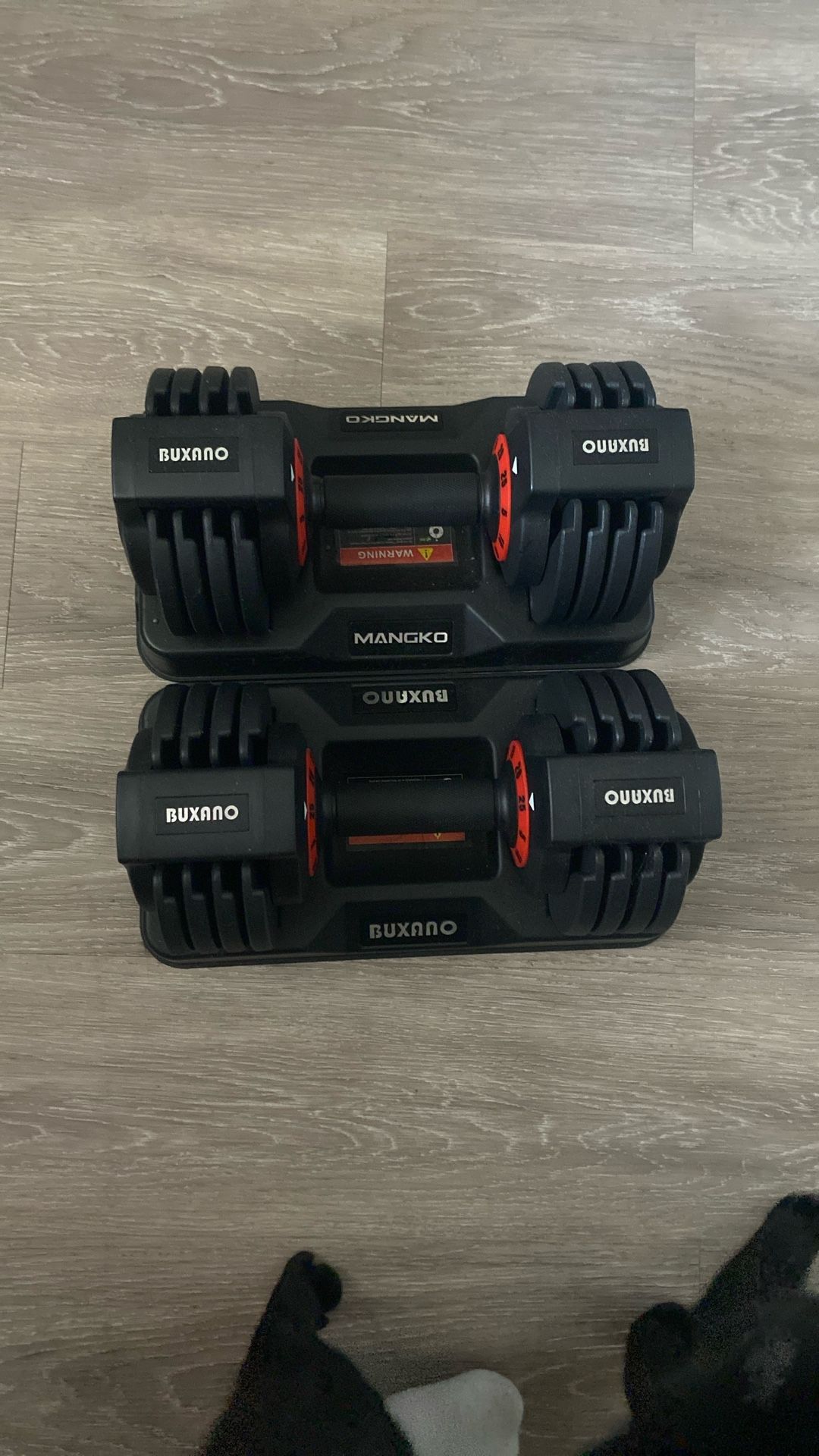 Adjustable Dumbbells