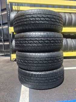 SET OF 4 USED P265/65R18 FIRESTONE