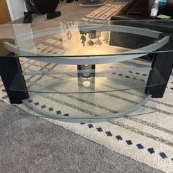 Glass Tv Stand 
