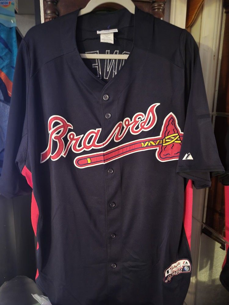 Atlantic Braves. Jersey. 10. Size 2x