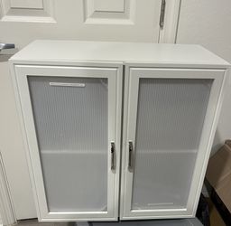 White Bathroom Cabinet