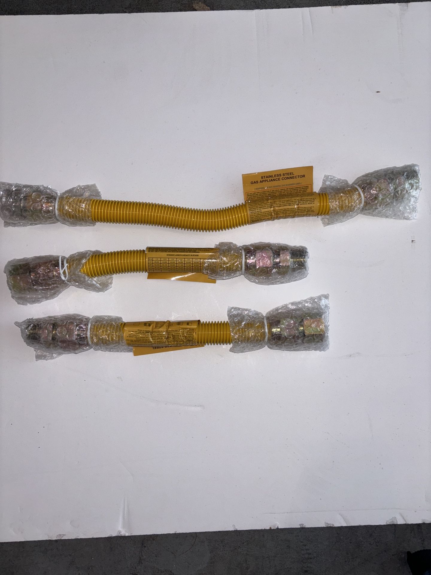 Gas Flex Connector 12” & 18”